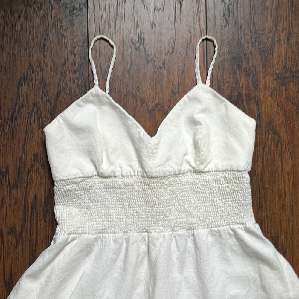 Zara Cream Maxi Dress - Picture 5 of 10